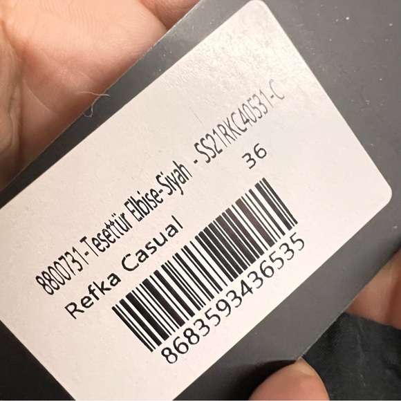 New Refka Black‎ Modest Dress - Picture 7 of 8